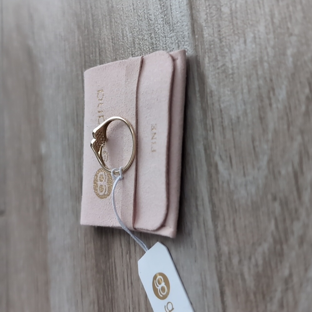 NWT Gorjana Gold Heart Ring - Picture 4 of 16